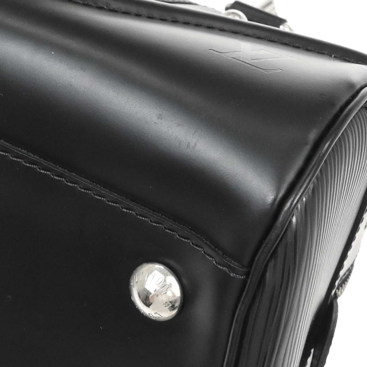 Louis Vuitton Black Epi Bowling Montaigne PM Handbag M59322