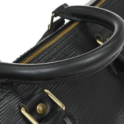 Louis Vuitton Black Epi Speedy 25 Handbag M43012