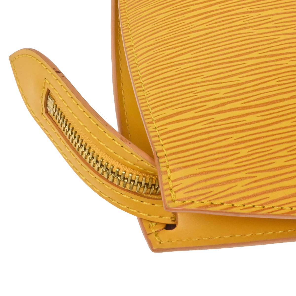 Louis Vuitton Yellow Epi Saint Jacques Poignee Tote Bag M52339