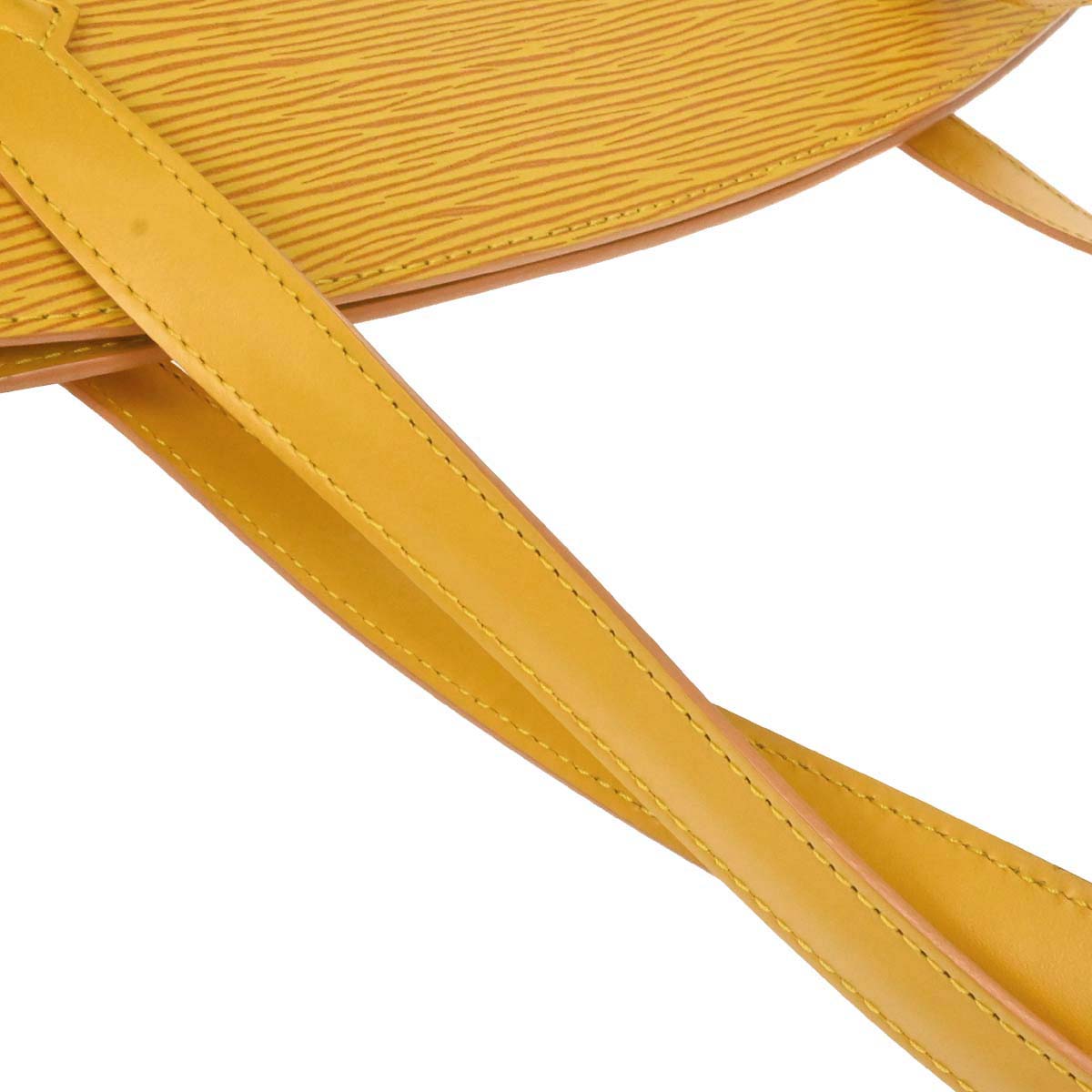 Louis Vuitton Yellow Epi Saint Jacques Poignee Tote Bag M52339