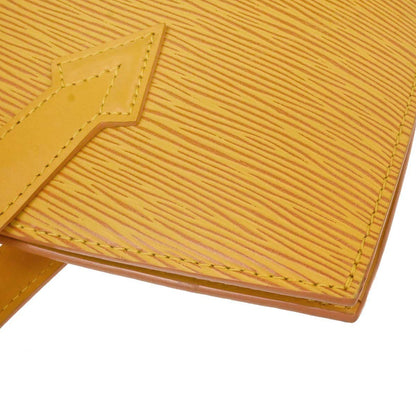 Louis Vuitton Yellow Epi Saint Jacques Poignee Tote Bag M52339