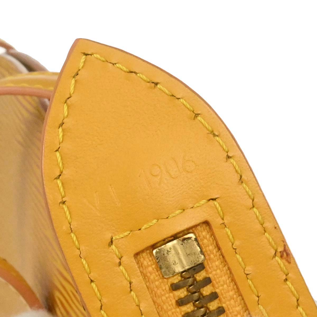 Louis Vuitton Yellow Epi Saint Jacques Poignee Tote Bag M52339