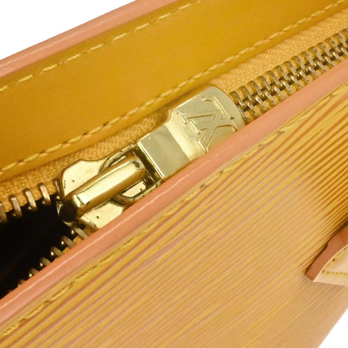 Louis Vuitton Yellow Epi Saint Jacques Poignee Tote Bag M52339