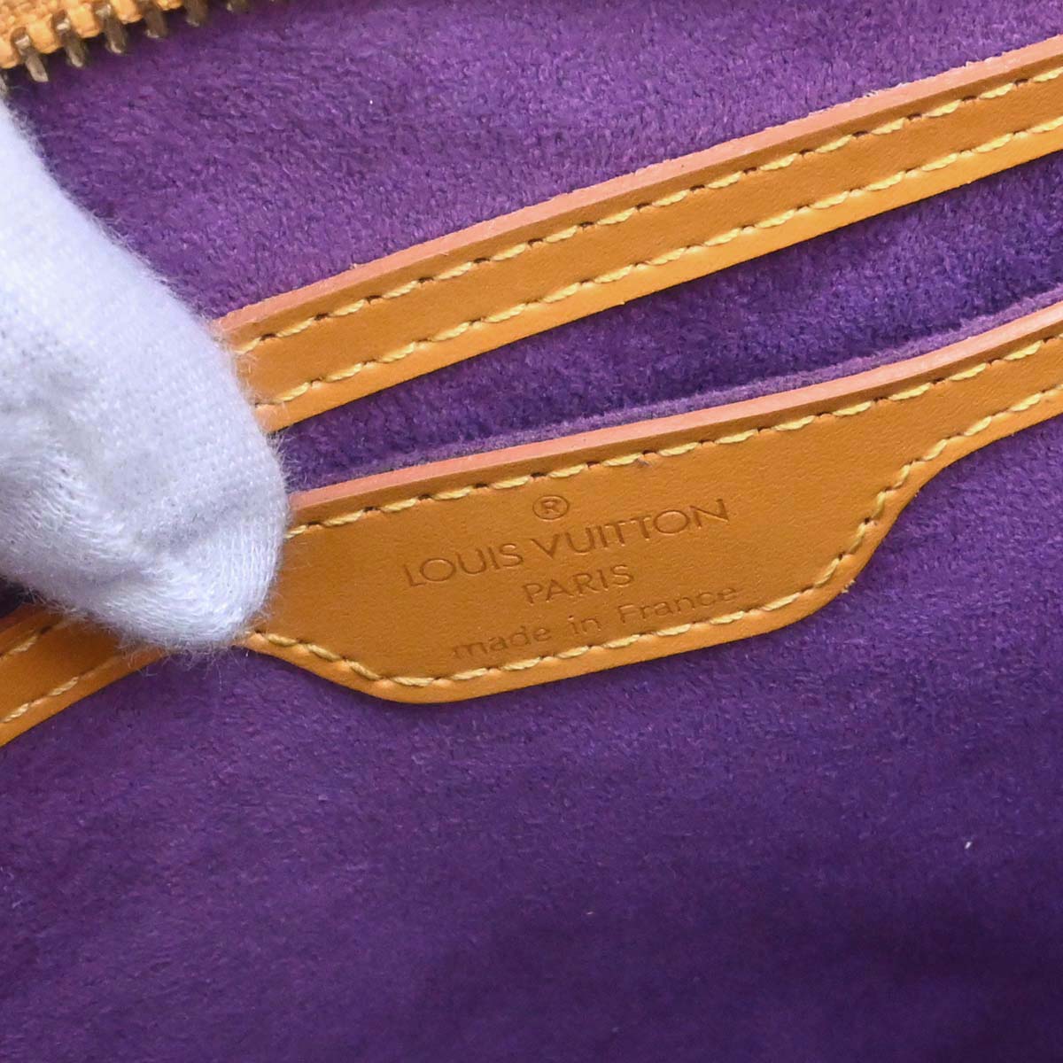 Louis Vuitton Yellow Epi Saint Jacques Poignee Tote Bag M52339