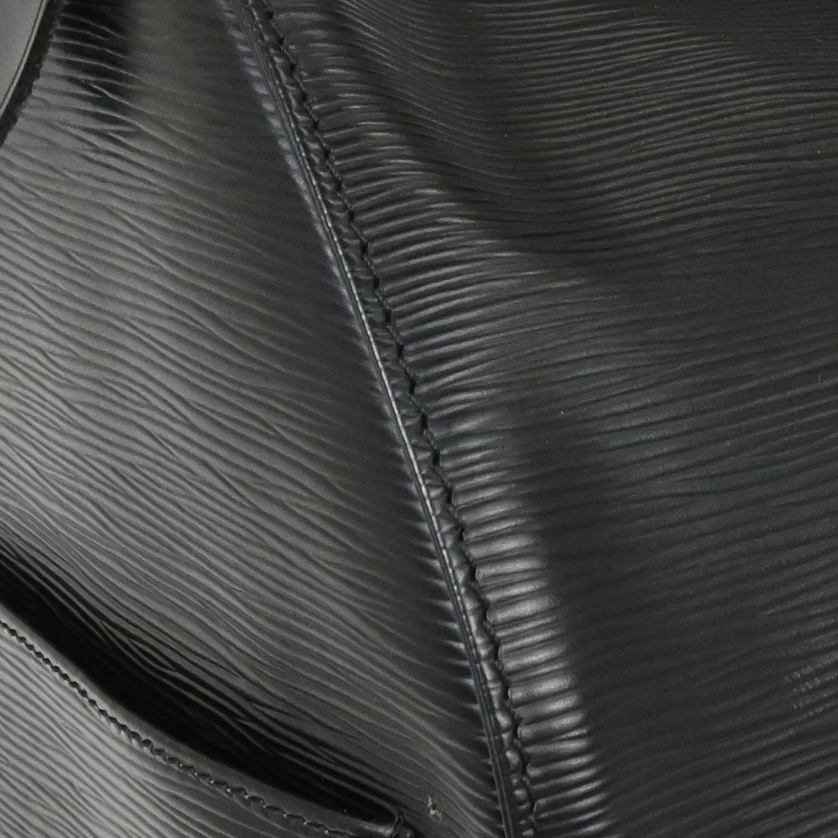 Louis Vuitton Black Epi Keepall 50 Travel Handbag M42962