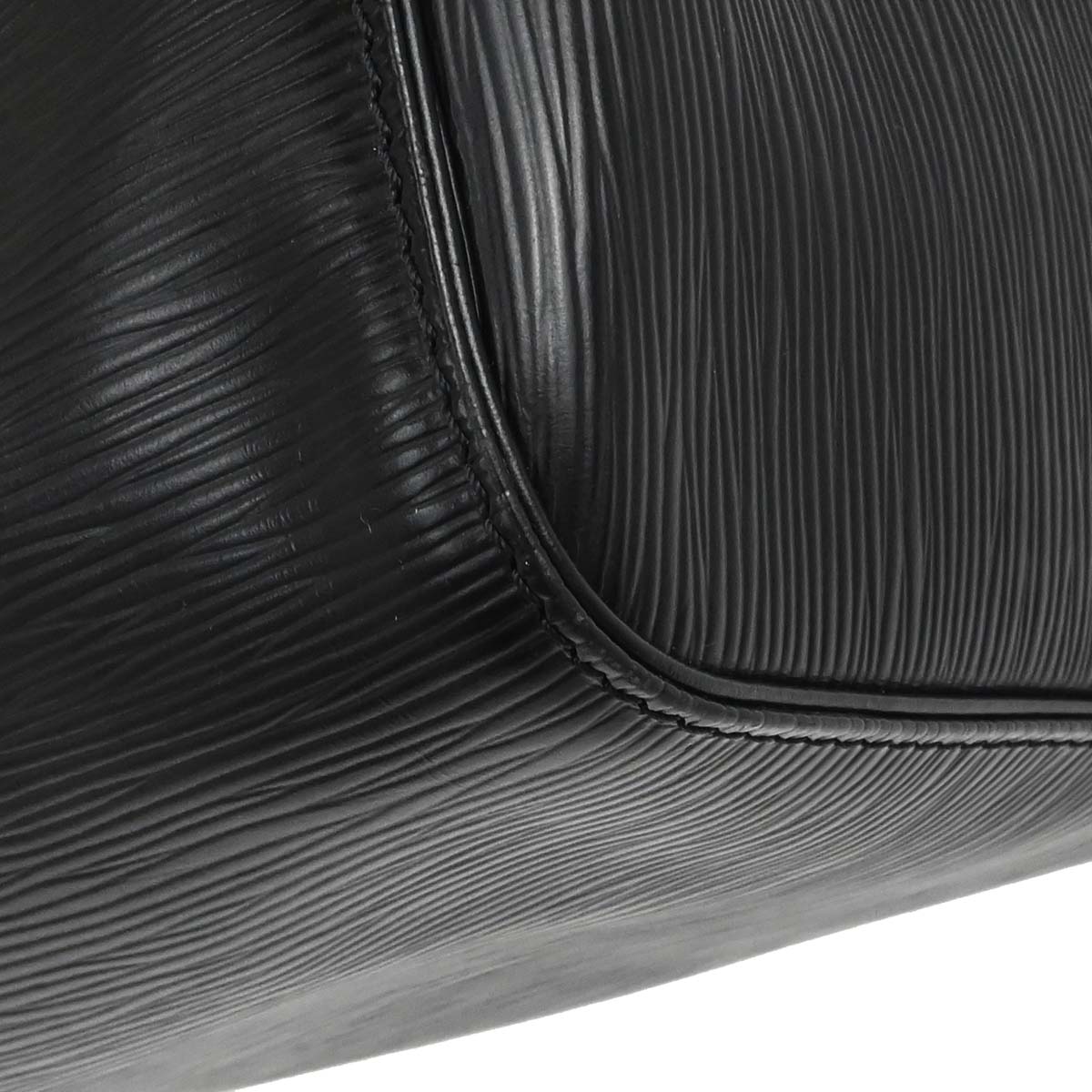 Louis Vuitton Black Epi Keepall 50 Travel Handbag M42962