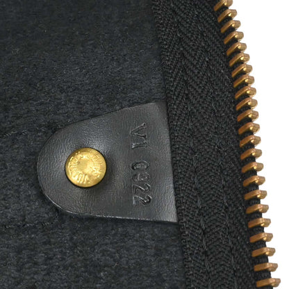 Louis Vuitton Black Epi Keepall 50 Travel Handbag M42962