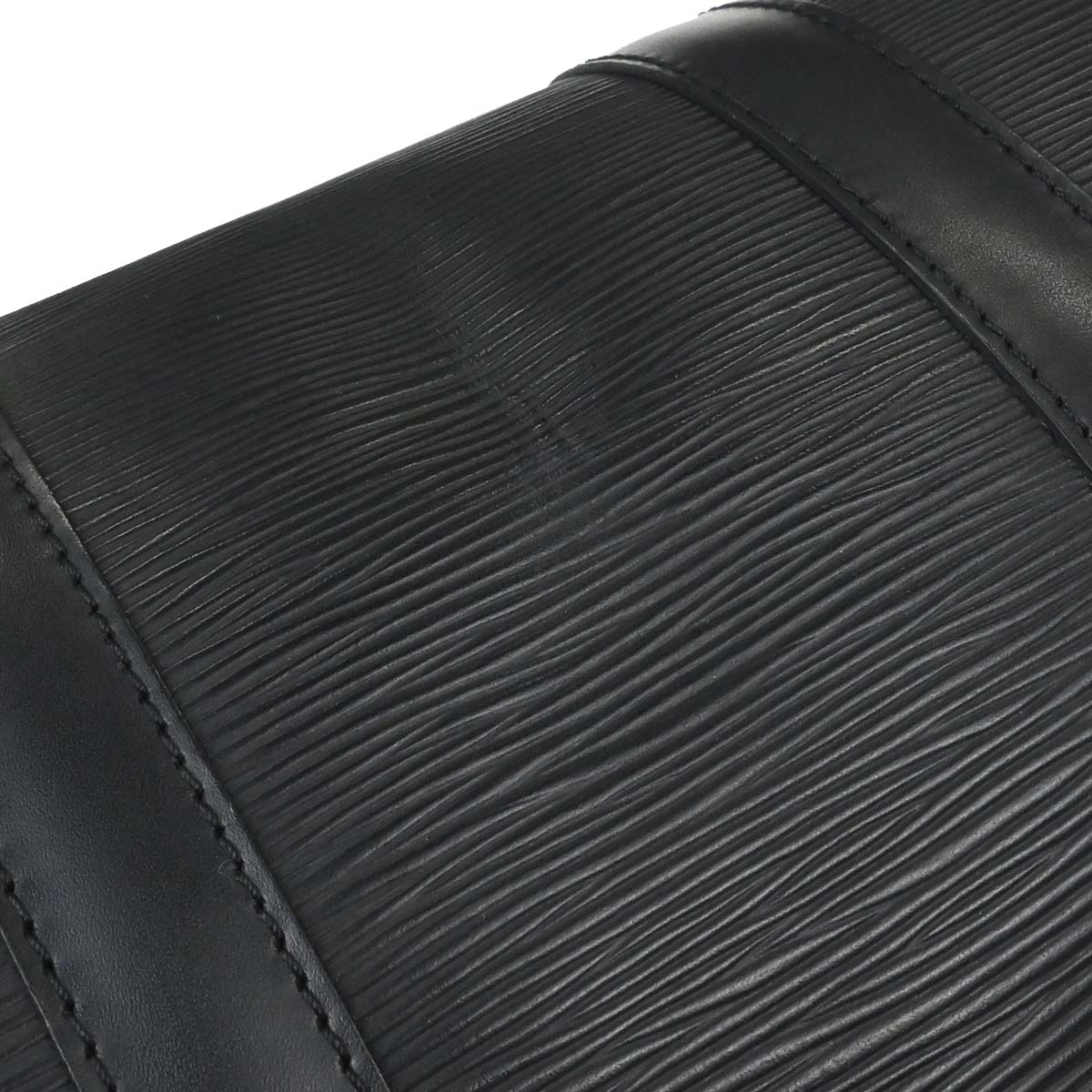 Louis Vuitton Black Epi Keepall 45 Travel Handbag M42972