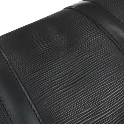 Louis Vuitton Black Epi Keepall 45 Travel Handbag M42972