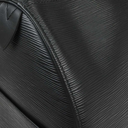 Louis Vuitton Black Epi Keepall 45 Travel Handbag M42972