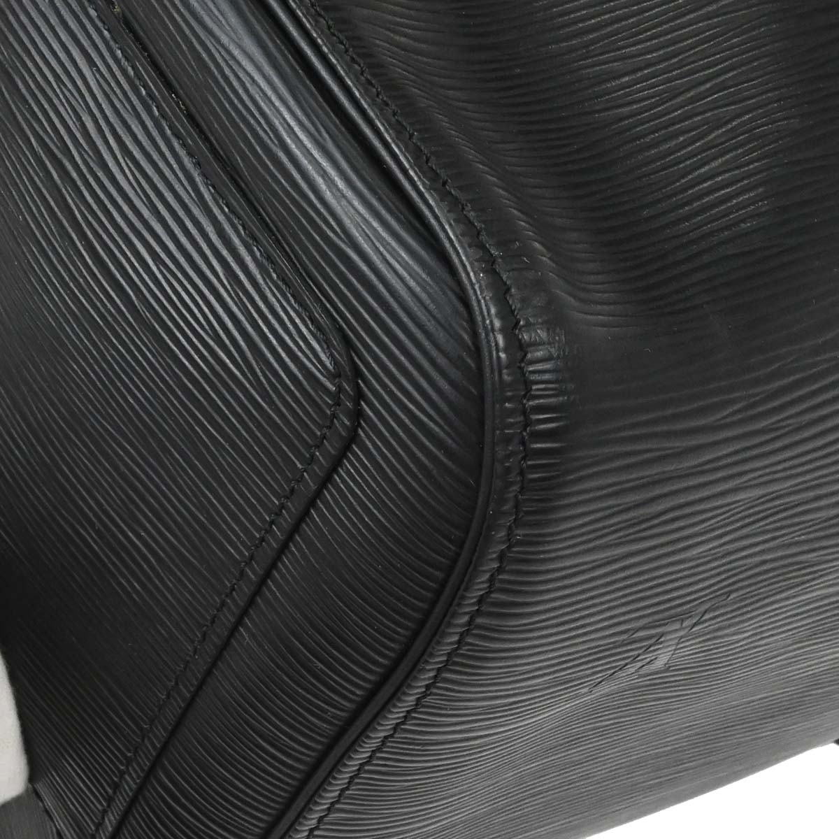 Louis Vuitton Black Epi Keepall 45 Travel Handbag M42972