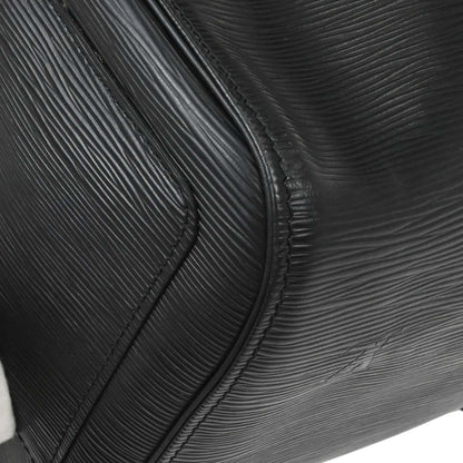 Louis Vuitton Black Epi Keepall 45 Travel Handbag M42972