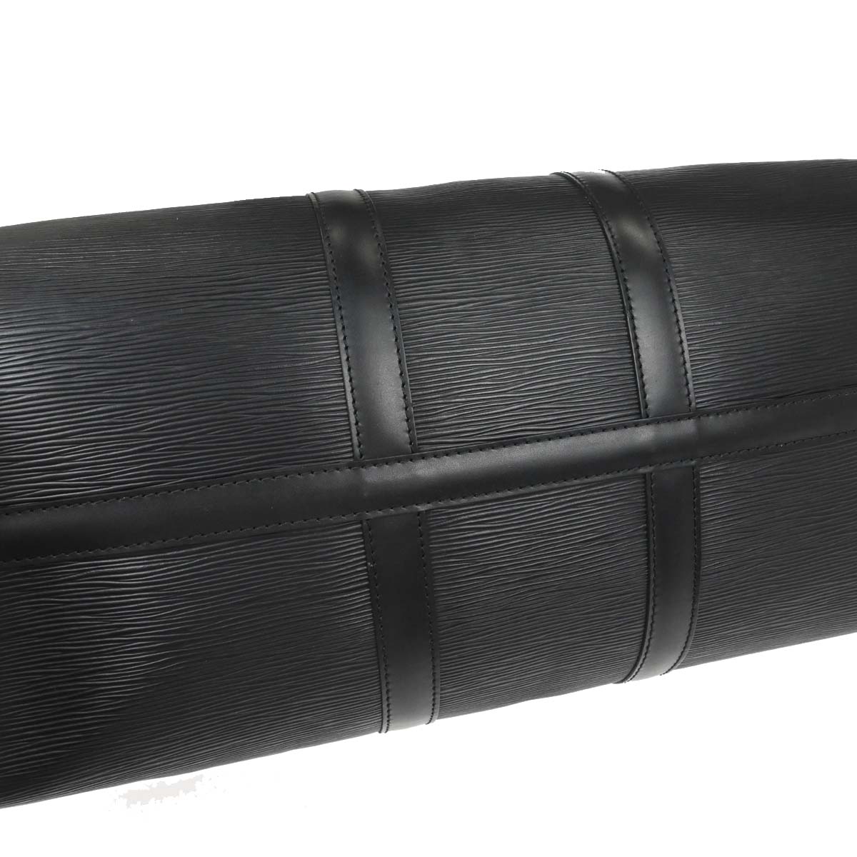 Louis Vuitton Black Epi Keepall 45 Travel Handbag M42972