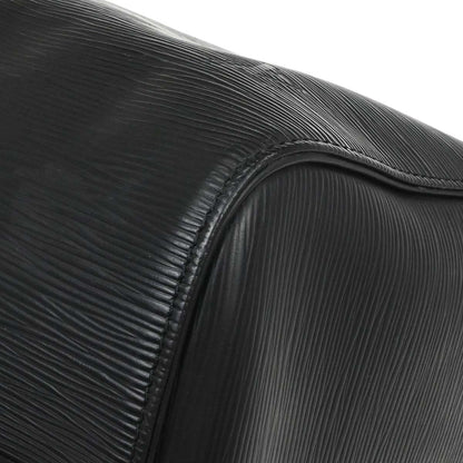 Louis Vuitton Black Epi Keepall 45 Travel Handbag M42972