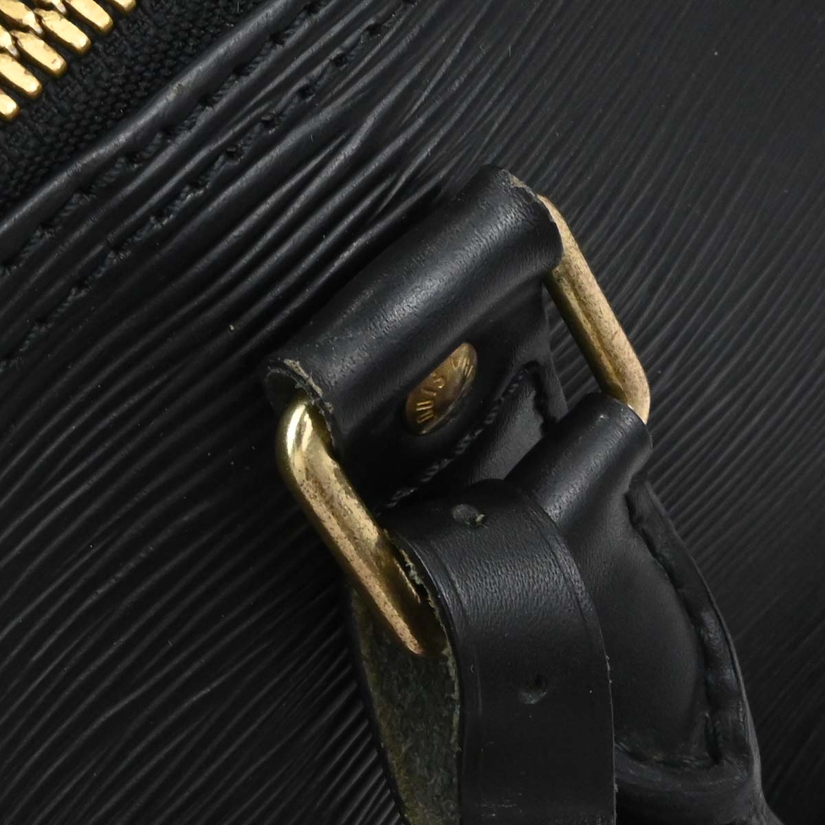 Louis Vuitton Black Epi Keepall 45 Travel Handbag M42972
