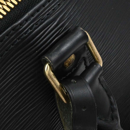 Louis Vuitton Black Epi Keepall 45 Travel Handbag M42972