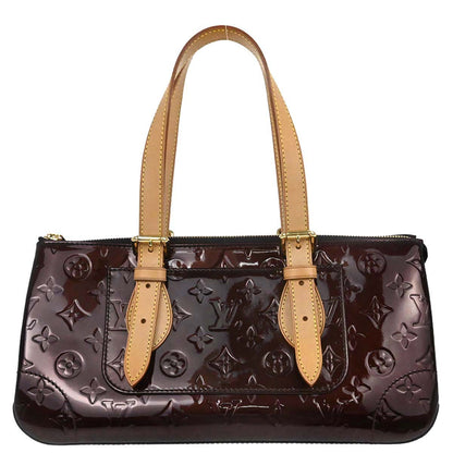 Louis Vuitton Purple Vernis Rosewood Avenue Handbag M93510