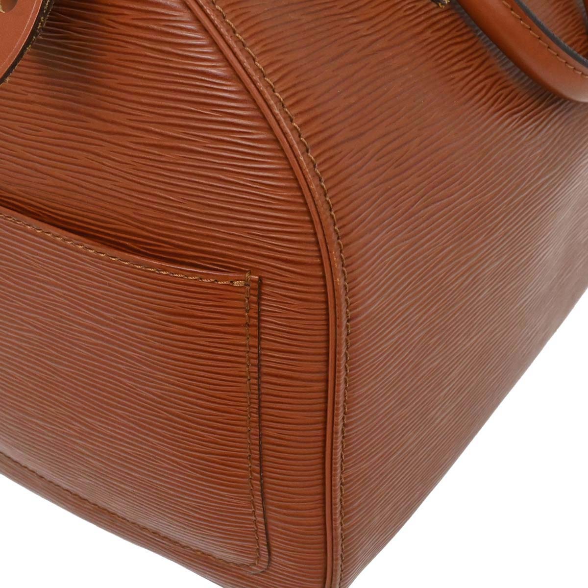 Louis Vuitton Brown Epi Speedy 30 Handbag M43003