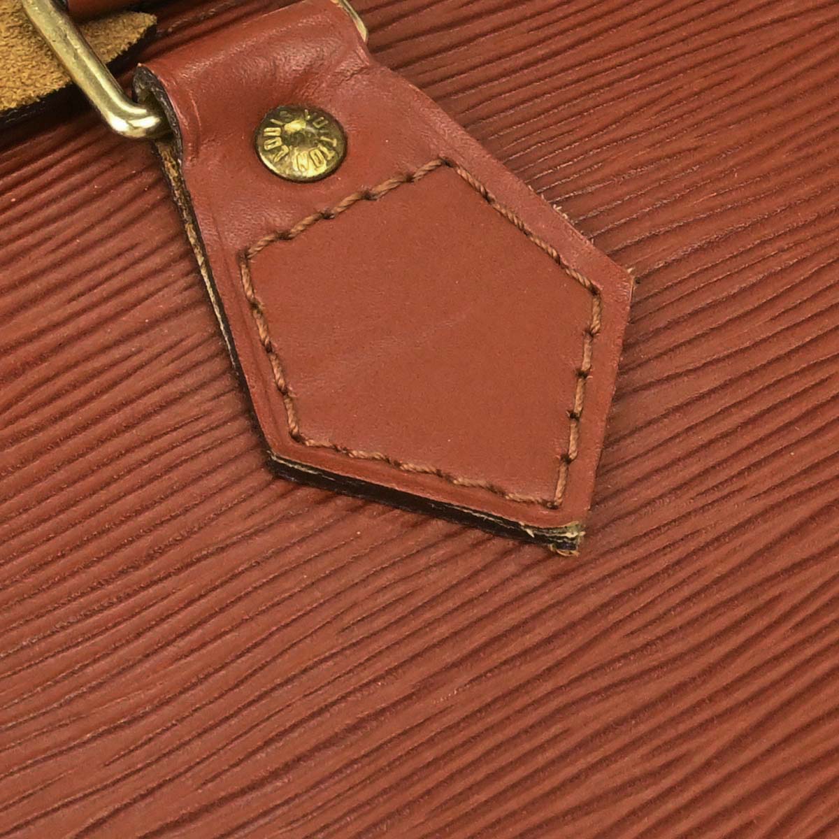 Louis Vuitton Brown Epi Speedy 30 Handbag M43003