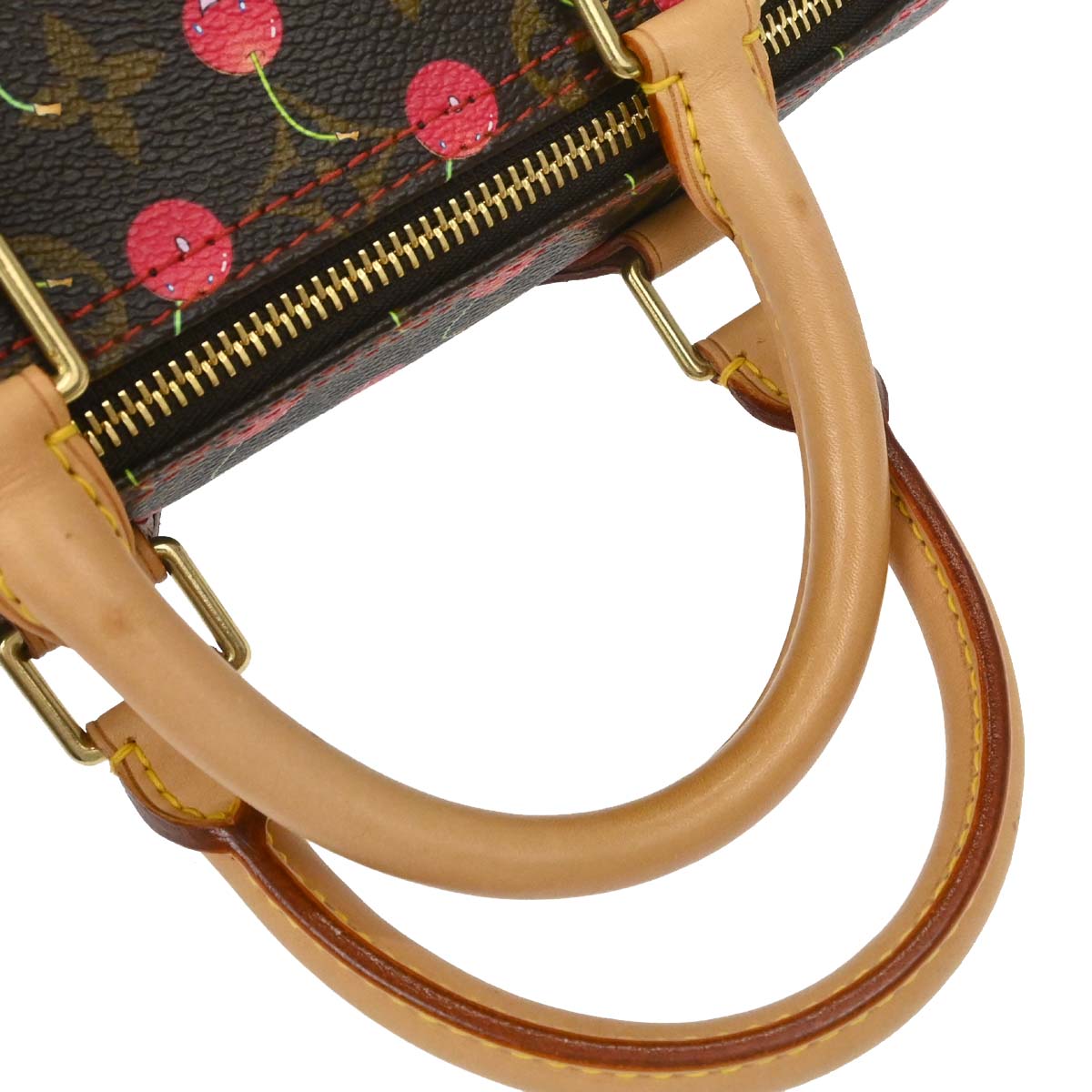 Louis Vuitton Monogram Cherry Speedy 25 Handbag M95009