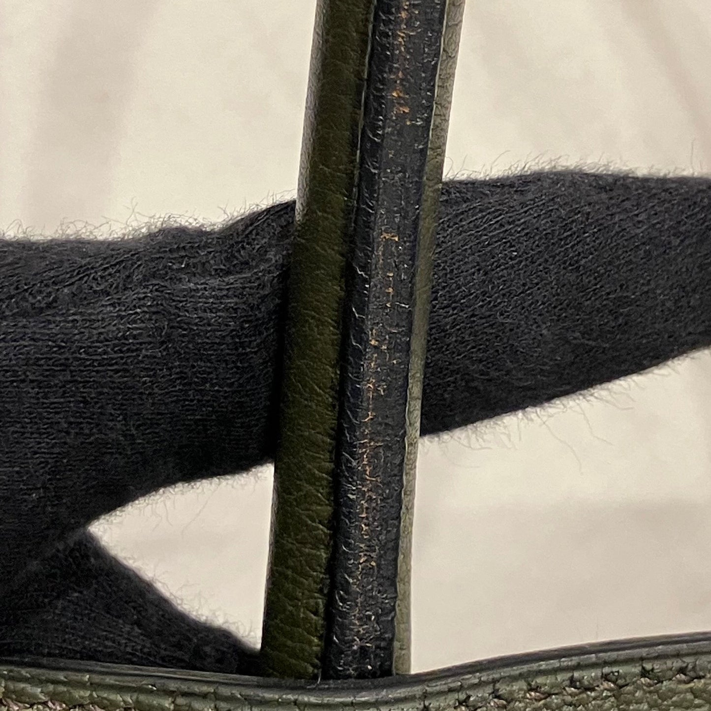 Hermes Vert Olive Taurillon Clemence Birkin 35 Handbag