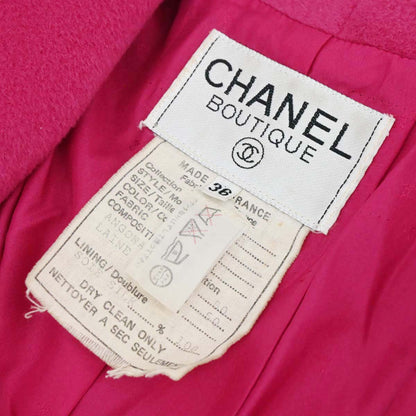 Chanel 1991 Coat Gown Pink #36