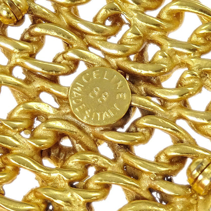 Celine Brooch Pin Gold 88