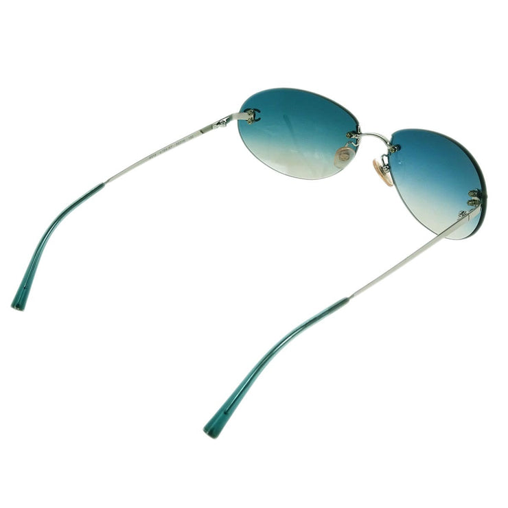 Chanel Sunglasses Eyewear Green Small Good