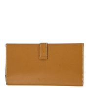 Hermes Natural Epsom Bearn Souffle Bifold Long Wallet