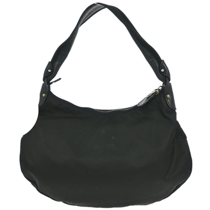 Salvatore Ferragamo Black Nylon Vara Bow Handbag