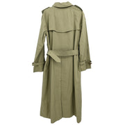 Burberrys Double Breasted Trench Coat Khaki #10Long