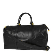 Chanel Black Caviar 2way Duffle Handbag