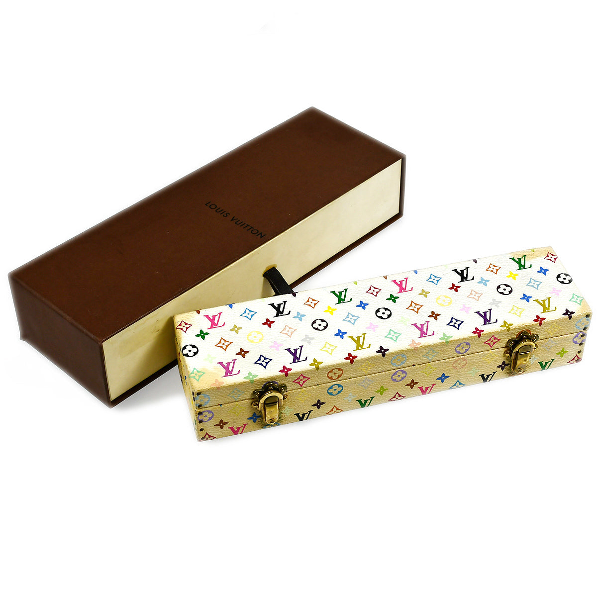 Louis Vuitton × Takashi Murakami Tambour Love Monogram Ref. Q12130