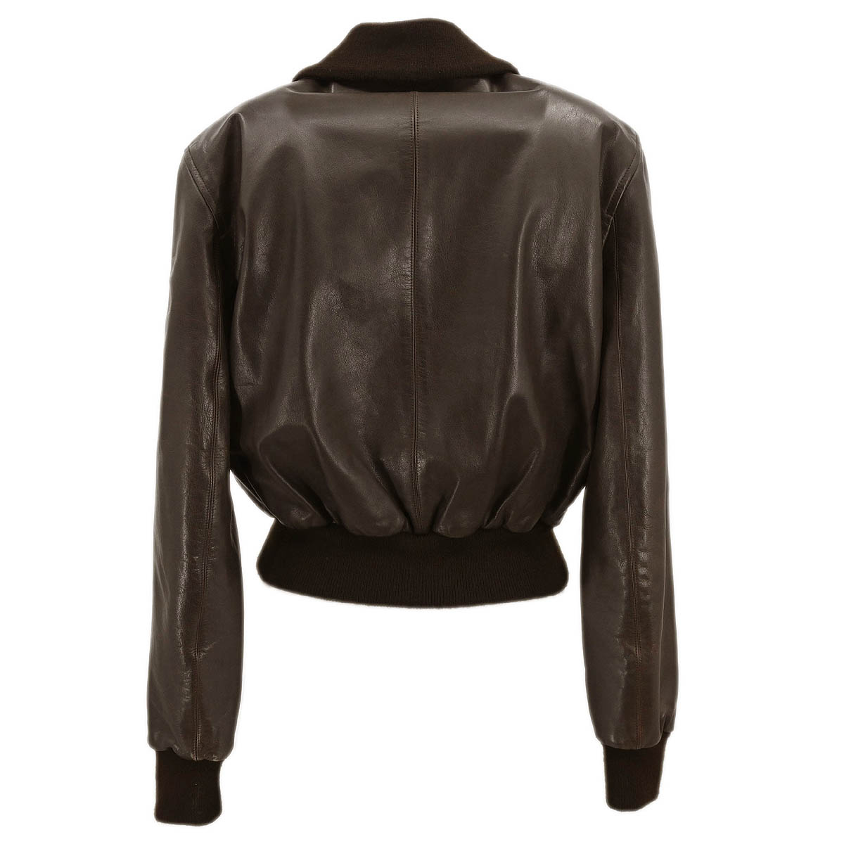 Chanel Zip Up Leather Jacket Brown – AMORE Vintage Tokyo