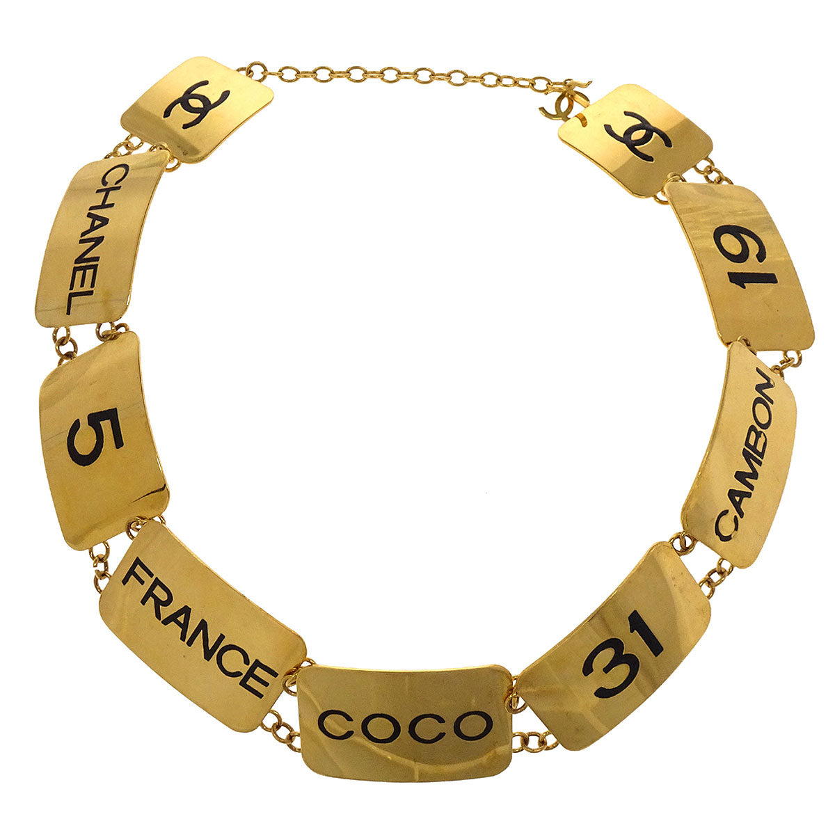 Chanel Chain Belt Gold 29