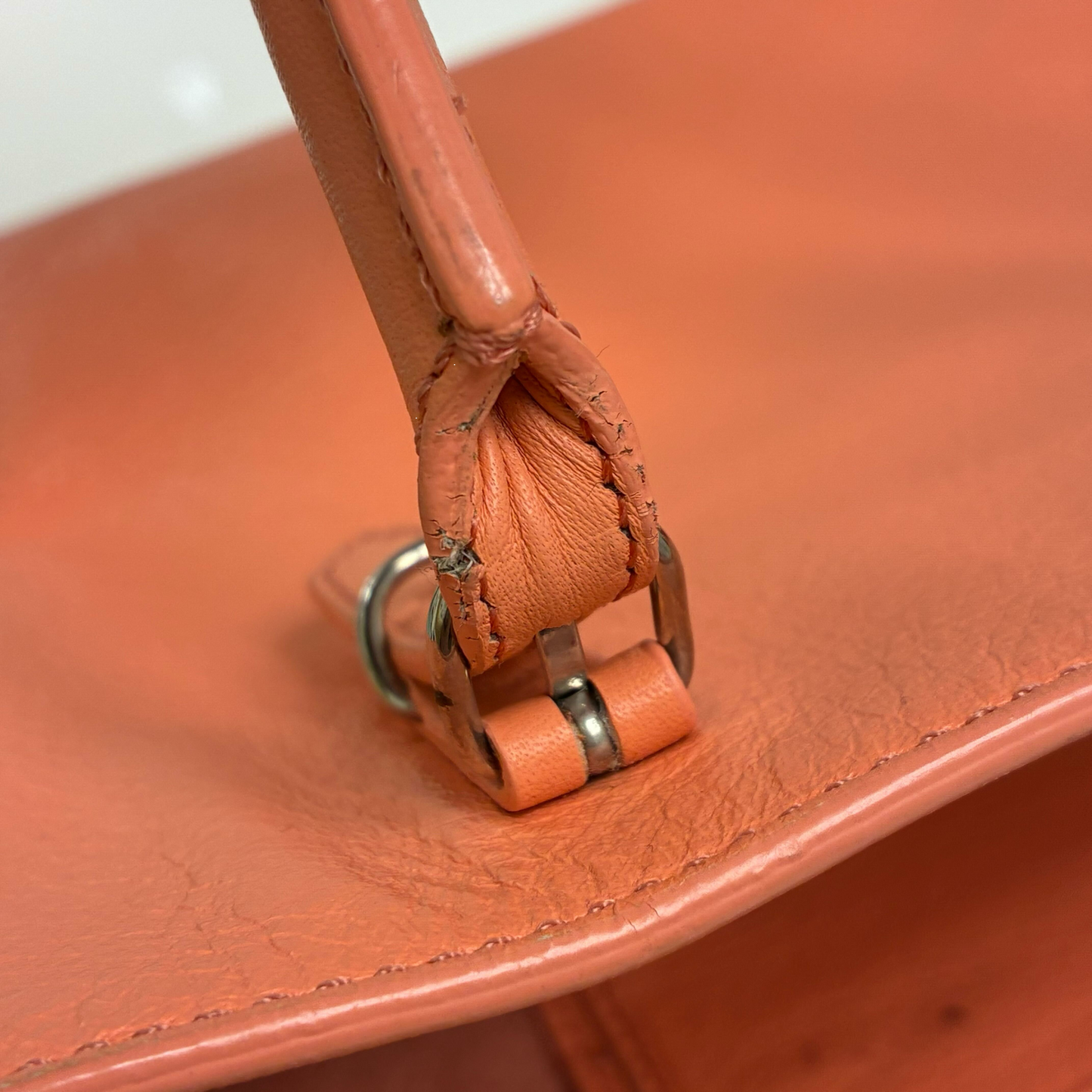 Balenciaga Salmon Pink Papier 2way Shoulder Handbag