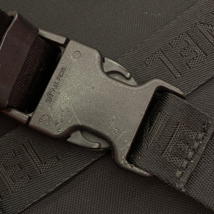 Chanel 2003-2004 Black Nylon Sport Line Bottle Holder Shoulder Bag