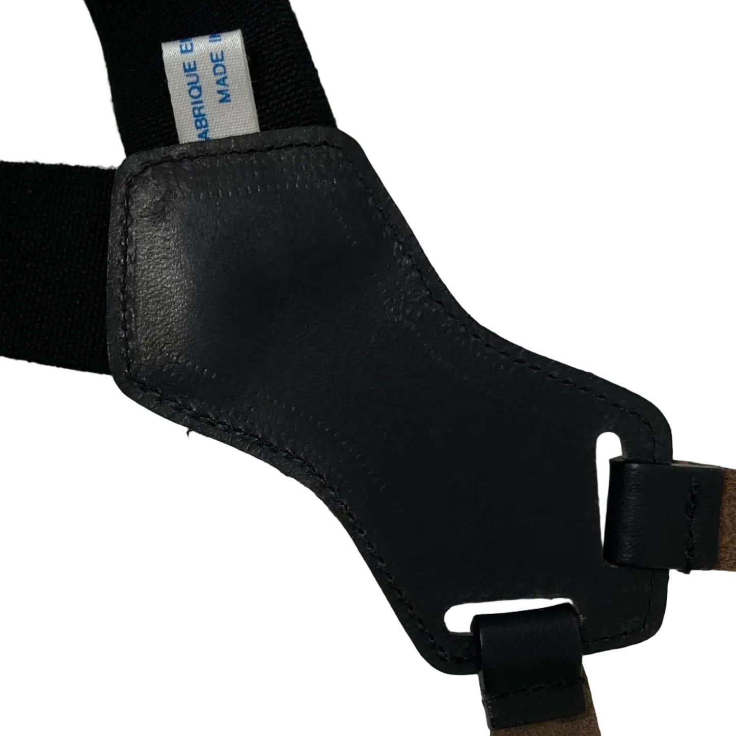 Chanel Black Suspenders 21 Small Good
