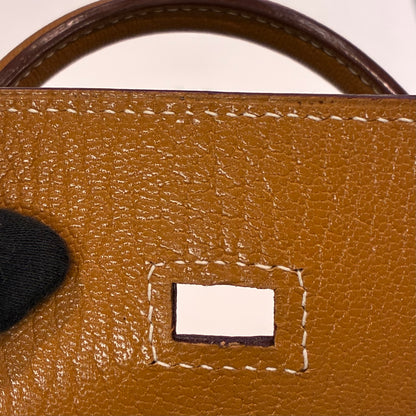 Hermes Beige Chevre Coromandel Birkin 40 Handbag