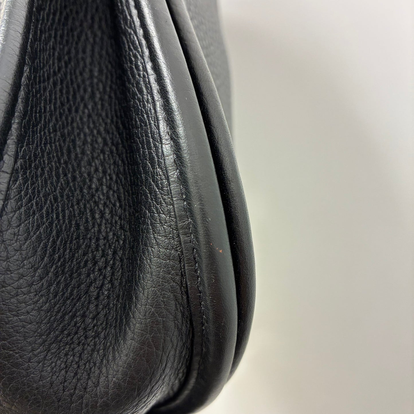 Hermes 2017 Black Taurillon Clemence Evelyne 3 29 PM Shoulder Bag