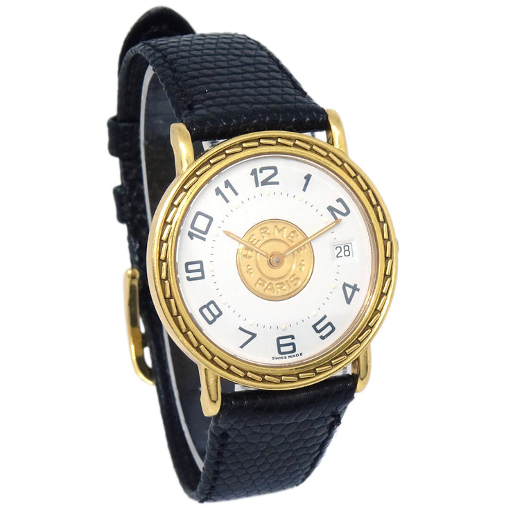 Hermes Serie Watch 18KYG 32mm