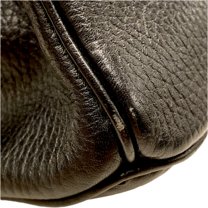 Hermes 1999 Black Ardennes Birkin 30 Handbag