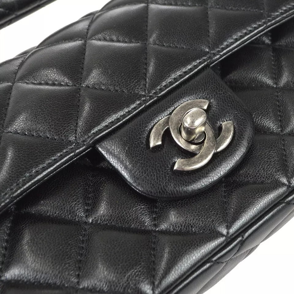 Chanel 2013-2014 Handbag Black Lambskin