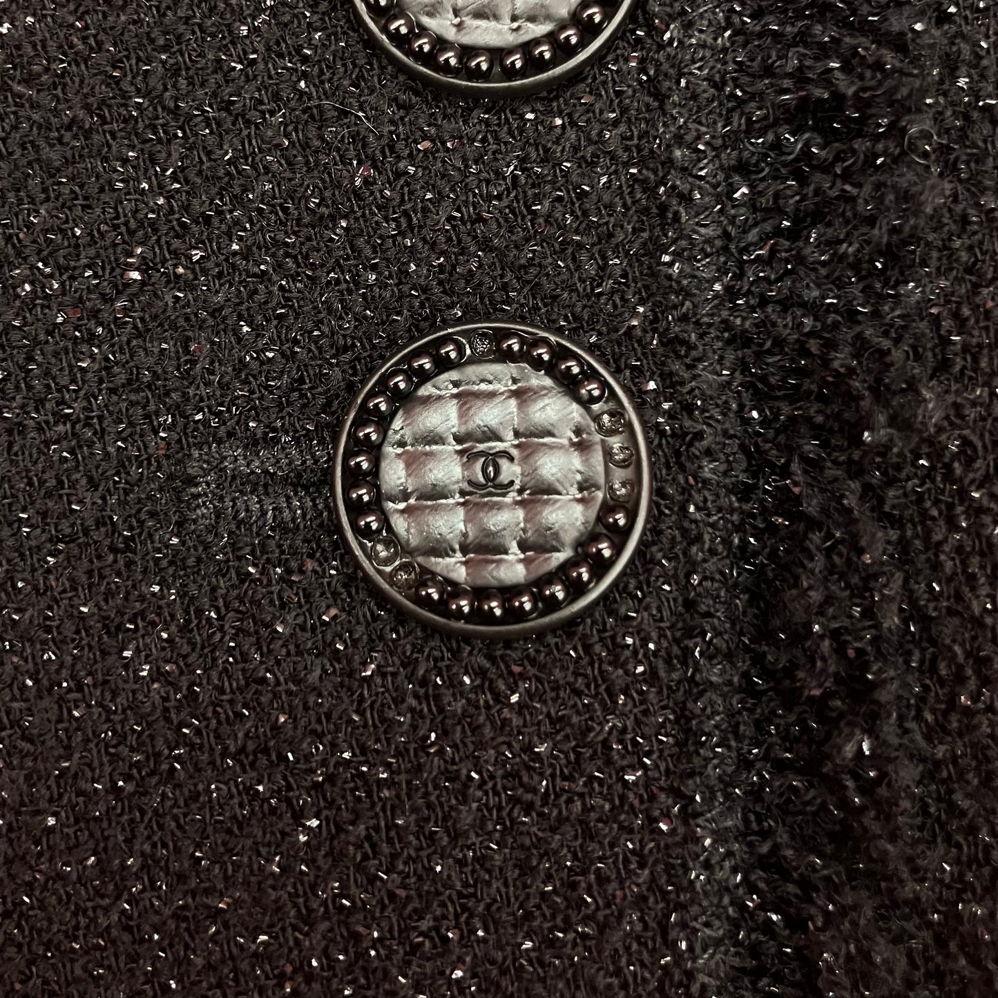 Chanel 2003 Single Breasted Jacket Black #34