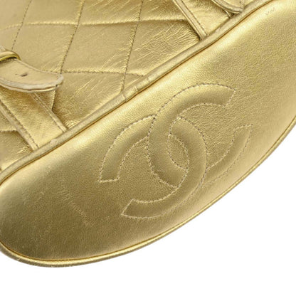 Chanel Gold Lambskin Duma Backpack Small