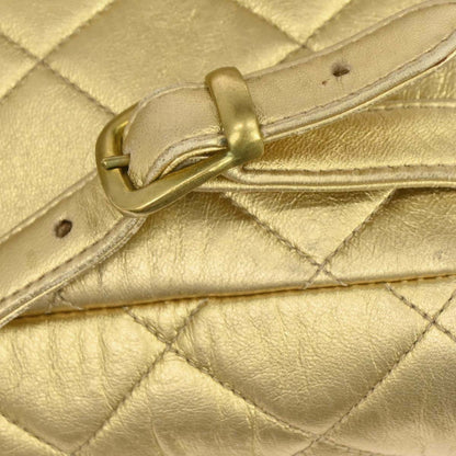 Chanel Gold Lambskin Duma Backpack Small