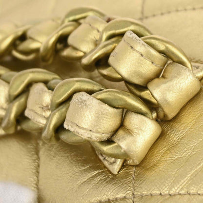 Chanel Gold Lambskin Duma Backpack Small