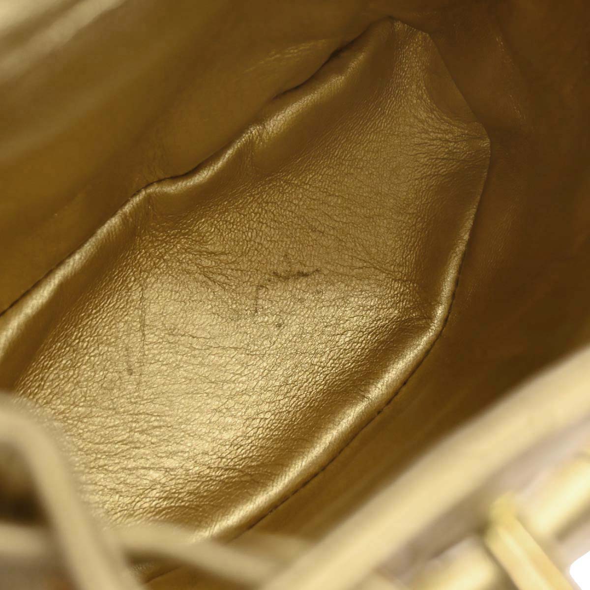 Chanel Gold Lambskin Duma Backpack Small
