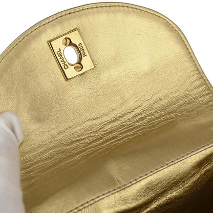 Chanel Gold Lambskin Duma Backpack Small