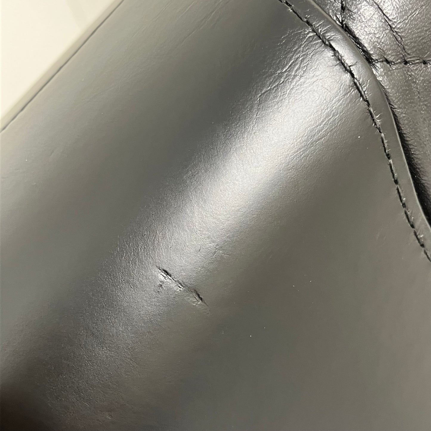 Chanel Black Lambskin Calfskin Large Gabrielle Shoulder Bag